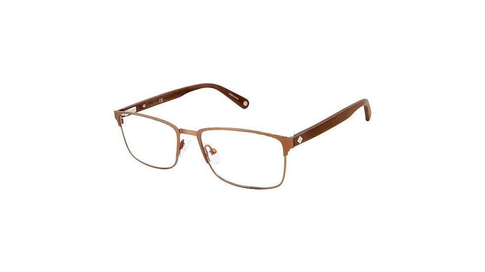 Sperry Top-Sider Bayview Prescription Eyeglasses - Frame MT BROWN/BROWN, Size 54/17mm SPBAYVIEW01