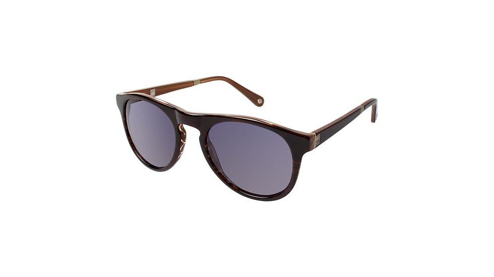 Sperry Top-Sider Lexington Progressive Prescription Sunglasses SPLEXINGTON03 - Frame Color Brown Wood