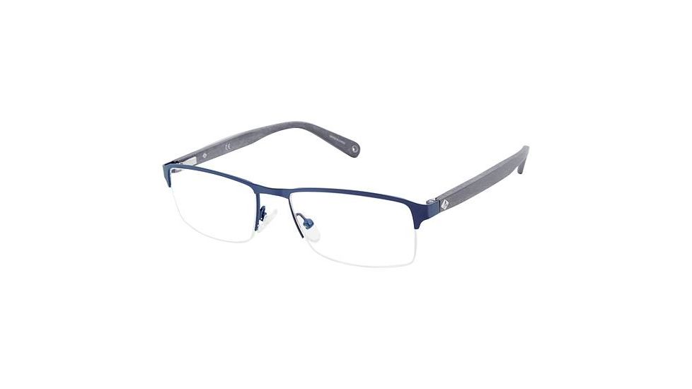 Sperry Top-Sider Peaks Point Progressive Prescription Eyeglasses - Frame MT NAVY / GREY SPPEAKSPOINT03