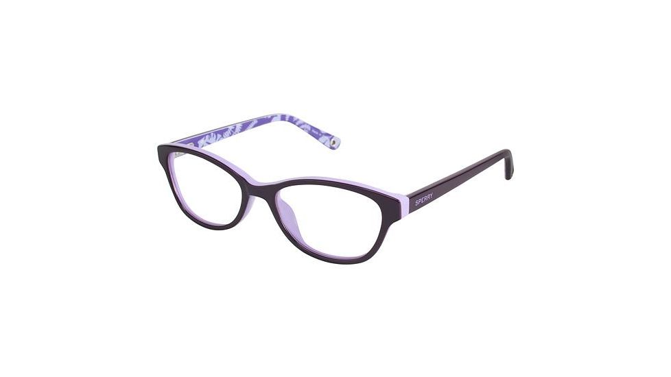 Sperry Top-Sider Portlight Bifocal Prescription Eyeglasses - Frame EGGPLANT/PURPLE, Size 48/16mm SPPORTLIGHT03