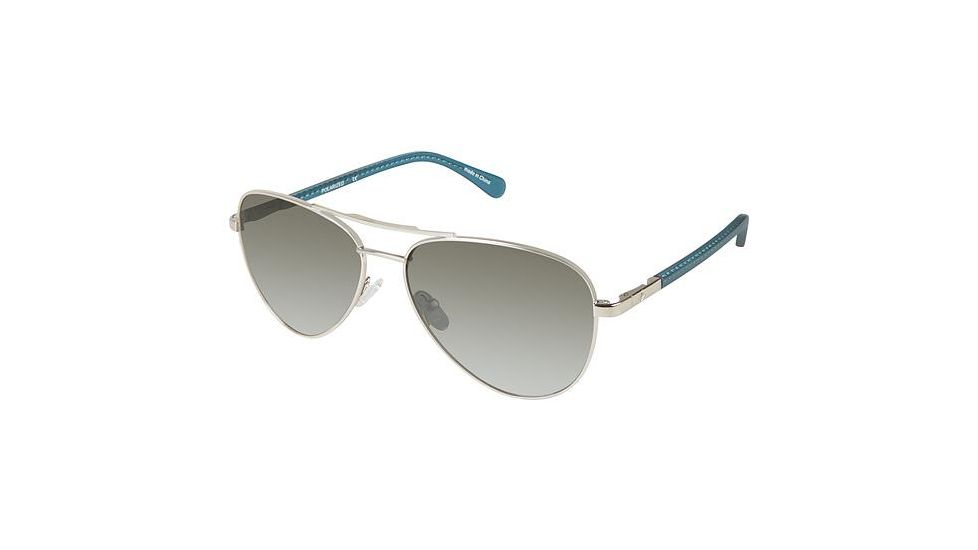 Sperry Top-Sider Warwick Single Vision Prescription Sunglasses SPWARWICK02 - Frame Color Shiny Silver
