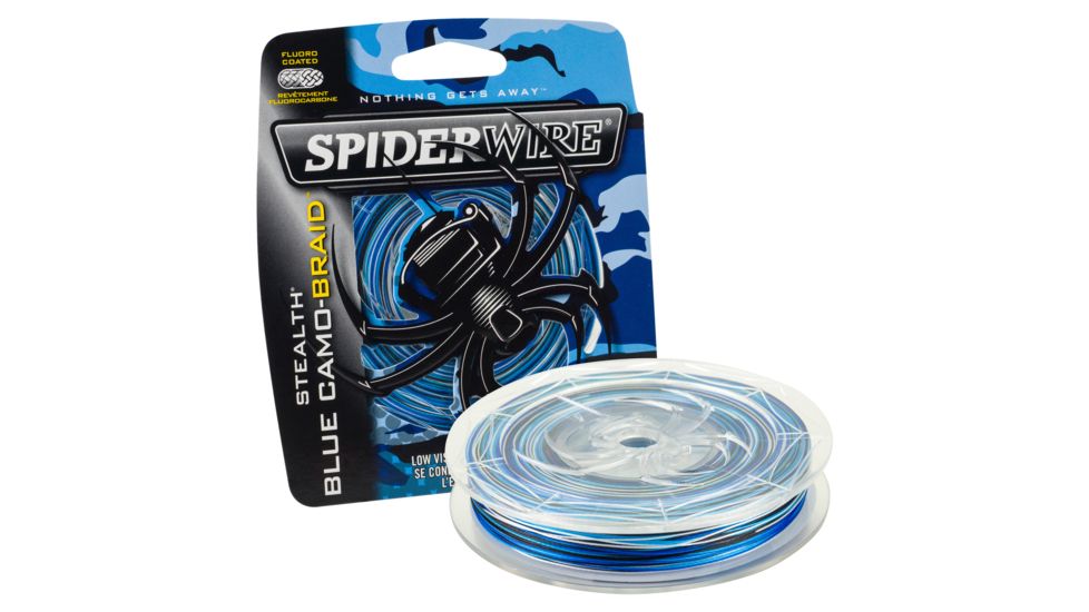 Spiderwire SCS80BC-125 Stealth CamoBlue 80lb 125yd 1370443