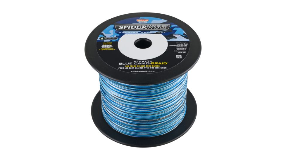 Spiderwire SS50BC-1500 Stealth Camo Blue 50lb 1500yd 1370458