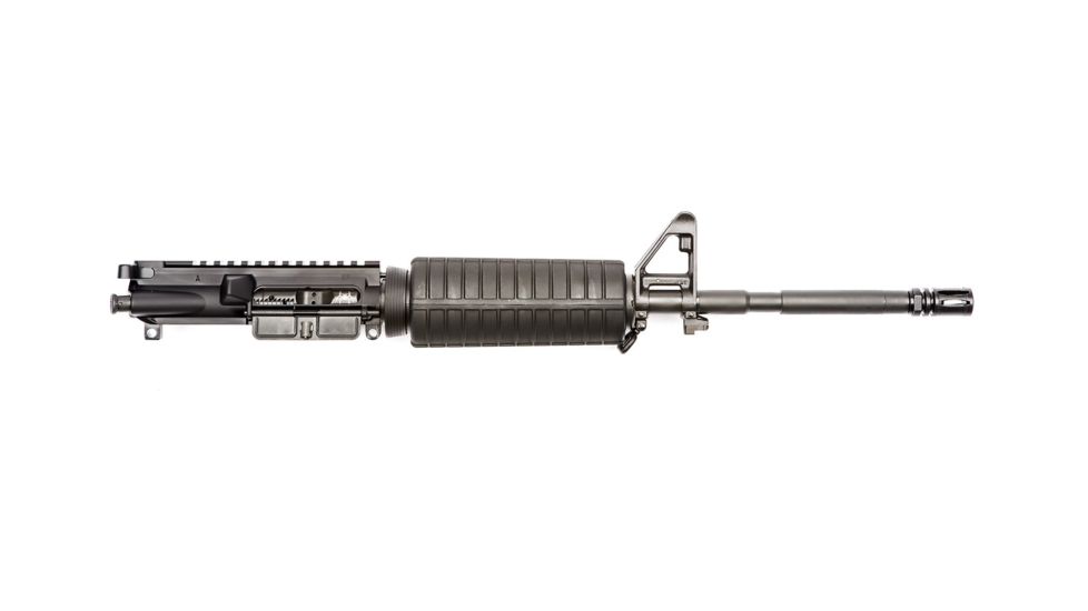 Spikes Tactical ST-15LE Carbine Upper 5.56, 16in, M4 Profile Barrel, A2 Front Sight Base, Black, STU5025-M4S