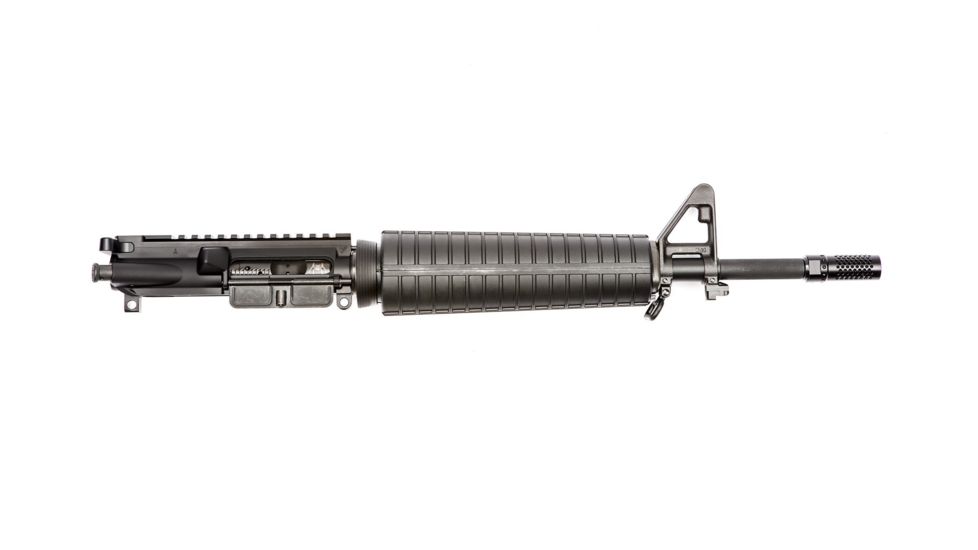 Spikes ST-15 Law Enforcement Mid Upper 5.56 14.5 W/ Brake CHF Handguards Black, STU5420-MLD