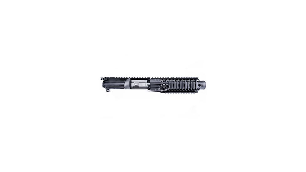 Spikes Tactical 7 Inch BAR 2 Rail and Fake Can 9MM 8.3 Inch Barrel Upper, Black, SPKSTU9150-R7C