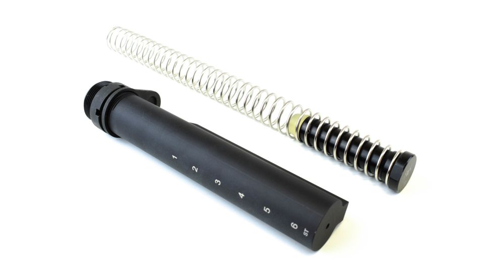 Spikes Tactical Buffer Tube Assembly - Mil-Spec 6 Position, Black, SLA500R-K