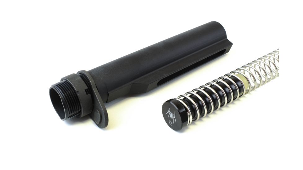 Spikes Tactical Buffer Tube Assembly - Mil-Spec 6 Position, Black, SLA500R-K