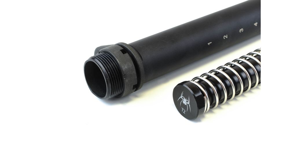 Spikes Tactical Buffer Tube Assembly - Mil-Spec 6 Position, Black, SLA500R-K