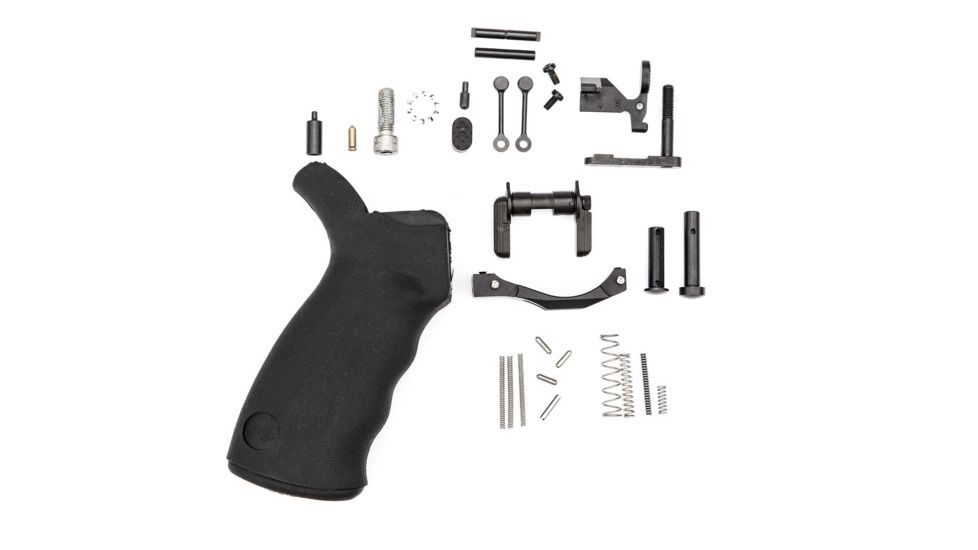 Spikes Tactical Lower Parts Kit Enhanced -Without FC/Trigger Group, Black SLPK300