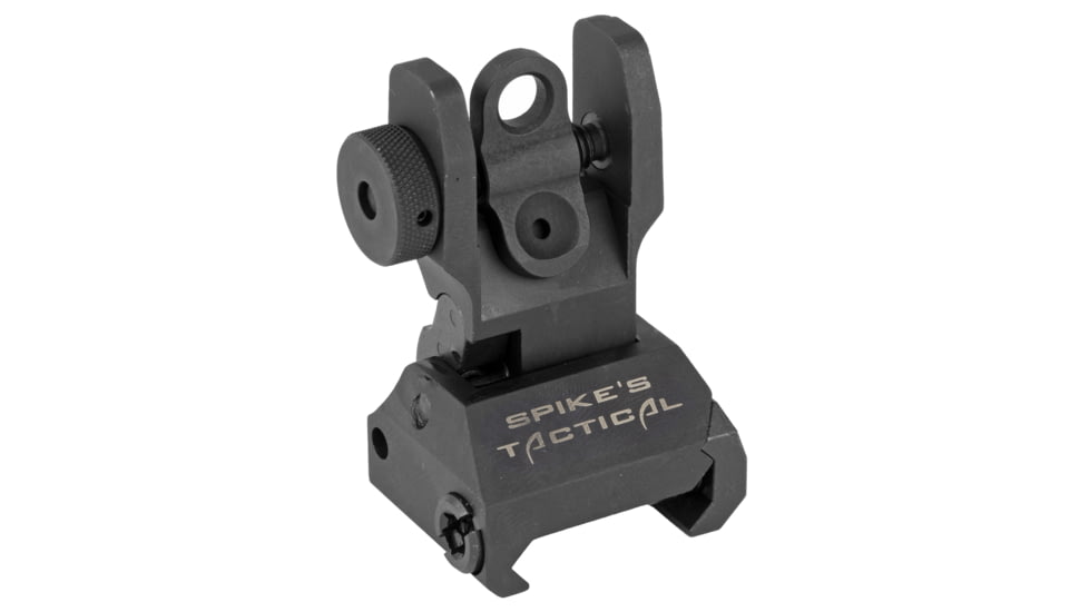 Spike's Tactical Rear Folding Sight, Black, SAS85R1