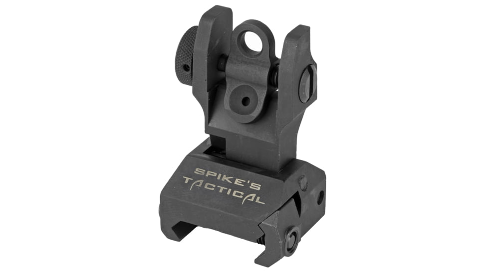 Spike's Tactical Rear Folding Sight, Black, SAS85R1