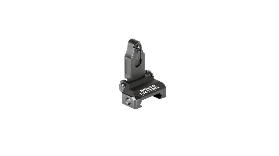 Spikes Tactical Top Mounted Deployable Rear Sight, Black, SAS81R1