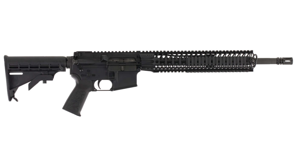 Spikes Tactical ST-15 LE M4 Semi-Auto Rifle, 5.56x45mm NATO, 16 in barrel, 1-7 Twist, A2 Flash Hider, No Magazine Rounds, STR5025R2S-FRRMPG
