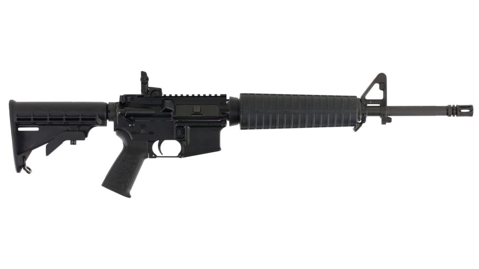 Spikes Tactical ST-15 LE Semi-Auto Rifle, 5.56x45mm NATO, 16 in barrel, 1-7 Twist, A2 Flash Hider, No Magazine Rounds, STR5035MLS-FRRMPG