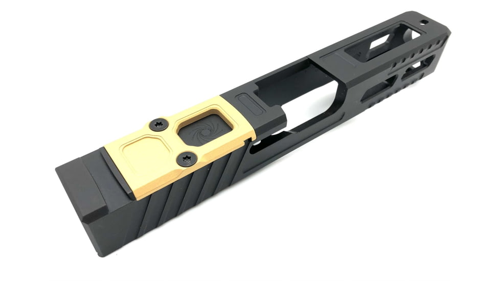 Spinta Precision Glock 19 Gen 3 Allegiance Slide, 17-4 Stainless Steel, Black, Black, G19AL3NC