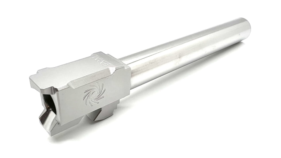 Spinta Precision Pledge Pistol Barrel, Glock 19 Gen 5, LH 1-16 Twist, 416R Stainless Steel, P19G5SS