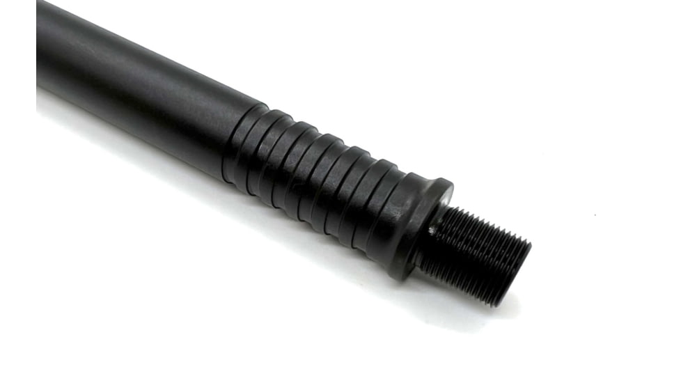 Spinta Precision Thermal 9mm Threated Barrel, AR-15, 16in, 1-10 Twist, 1/2x28 Thread, 4150 Chrome Moly, Nitride Coated, Black, 169MMNTB