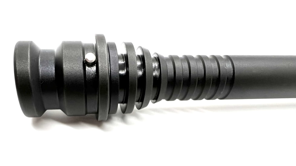 Spinta Precision Thermal 9mm Threated Barrel, AR-15, 16in, 1-10 Twist, 1/2x28 Thread, 4150 Chrome Moly, Nitride Coated, Black, 169MMNTB