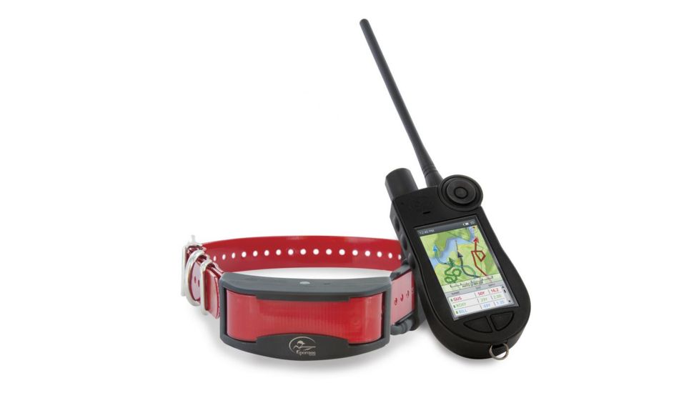 SportDOG TEK 2.0 Location Collar, Bluetooth Compatible, For Dogs 8lbs and Up/Fits Neck Size 10.75-23in, Red TEK-V2L