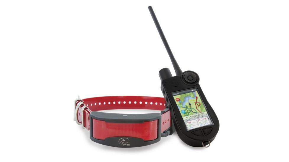 SportDOG TEK 2.0 Training/Location, GPS, Up to 10 Mile Range, For Dogs 8lbs and Up/Fits Neck Size 10.75-23in, Red TEK-V2LT