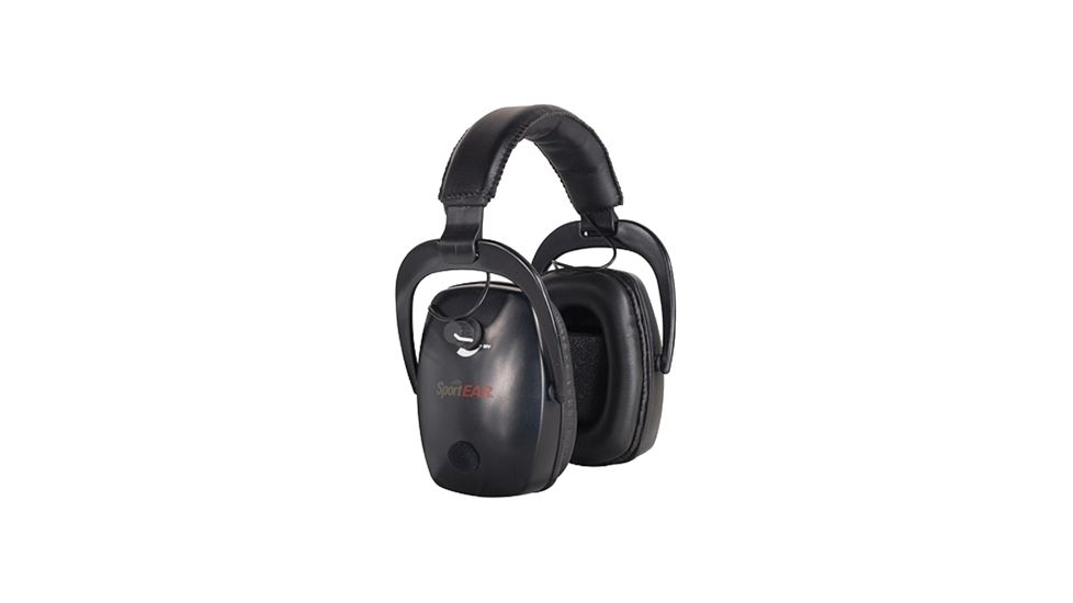 SportEar XT2 Muff Hearing Amplifier, Black 195993