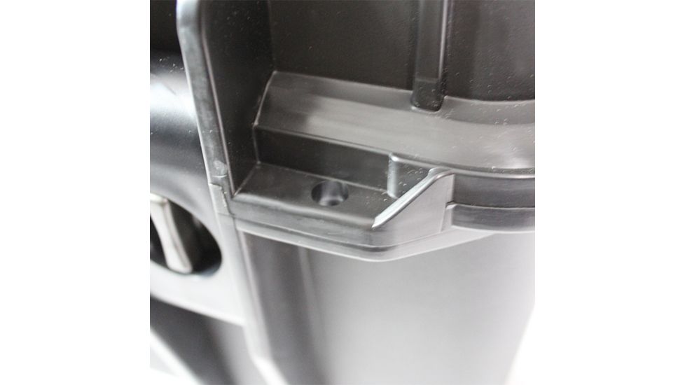 SportLock Accessory Pistol Case w/Carrying Handle, Black, 24x16x10in 00044