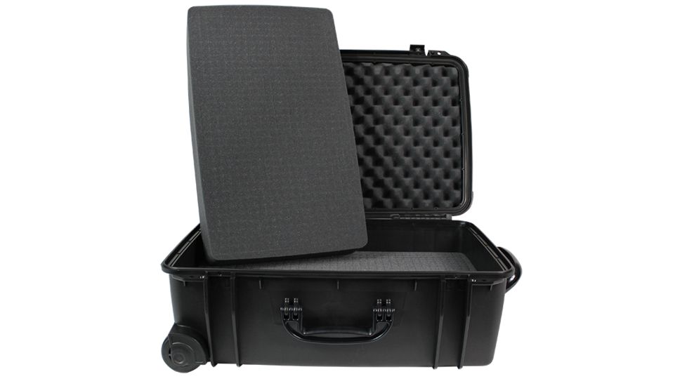 SportLock Accessory Pistol Case w/Carrying Handle, Black, 24x16x10in 00044