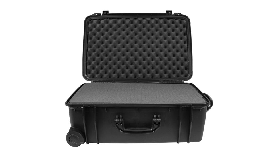 SportLock Accessory Pistol Case w/Carrying Handle, Black, 24x16x10in 00044