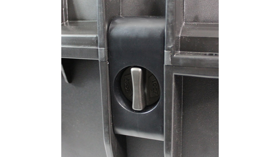 SportLock Accessory Pistol Case w/Carrying Handle, Black, 24x16x10in 00044