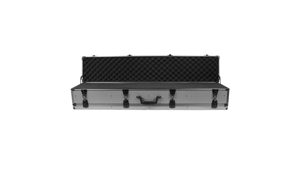 Sportlock AlumaLock Double Rifle/Shotgun Side-by-Side Case,8.6x47.1x2.4in,Gray 00016G