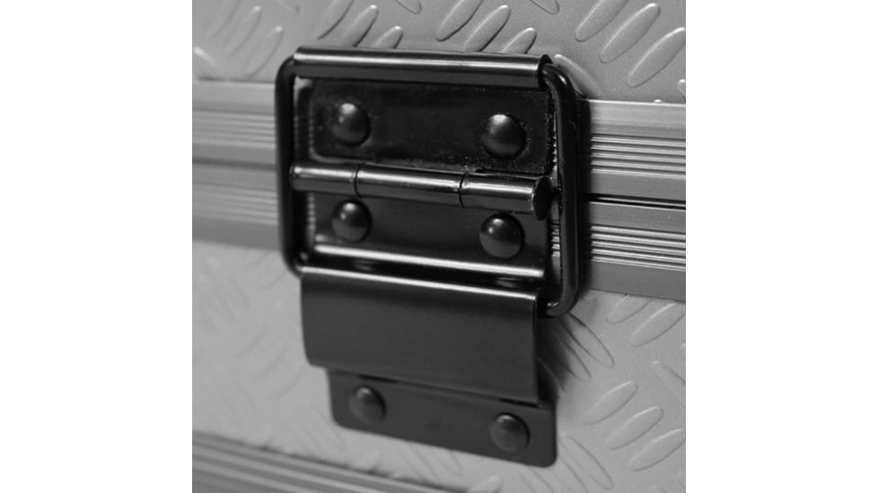 Sportlock AlumaLock Quickdraw Quad Handgun Case,9.6x14.1x5.1in,Gray 00004G