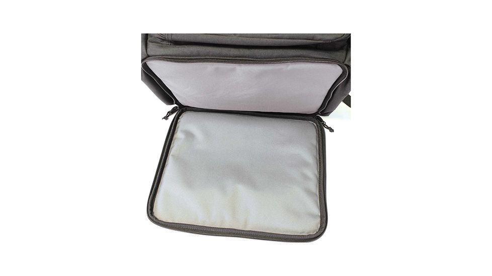 SportLock Deluxe Range Bag - Black Nylon with Rest 06844