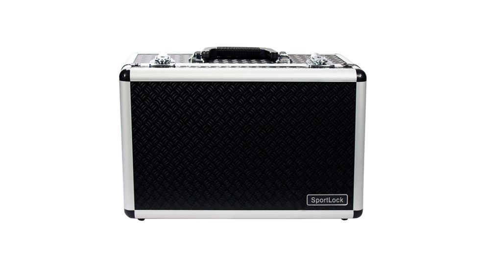 SportLock Quick Draw Pistol Case w/Special Foam, Black, 23x20x17in 00004