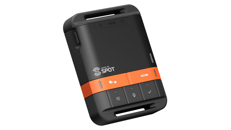 SPOT Gen4 Satellite GPS Messenger, Black/Orange, SPOT Gen4
