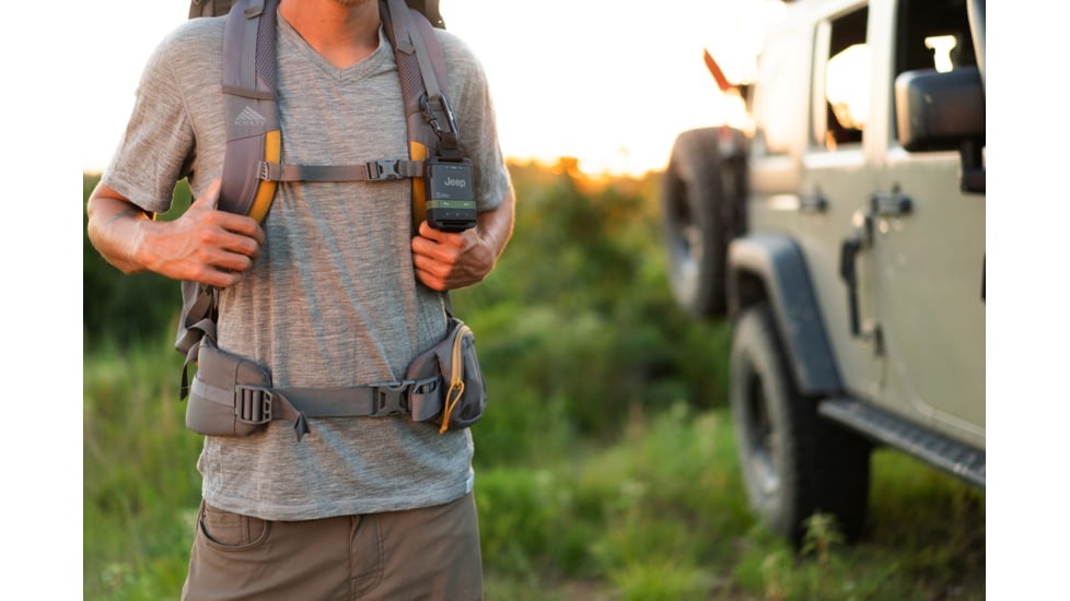 SPOT Gen4 Satellite GPS Messenger, Jeep Edition, Black/Green, SPOT Gen4 Jeep