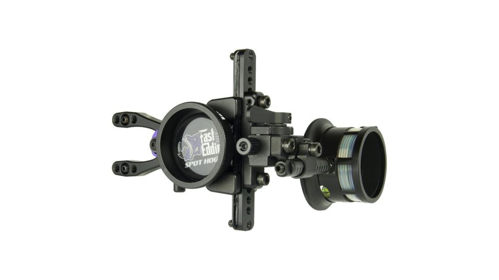 Spot-Hogg Fast Eddie Sight Double Pin .010 Left Hand, Black, W2FELH10G