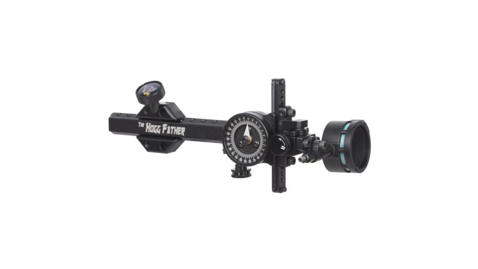 Spot-Hogg Hogg Father Sight 1 Pin, Black W1HFLH10