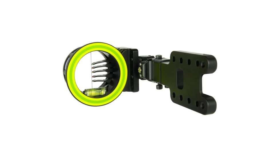 Spot-Hogg Hunter Sight 5 Pin .010 Left Hand, Black, HH5LH10MRT