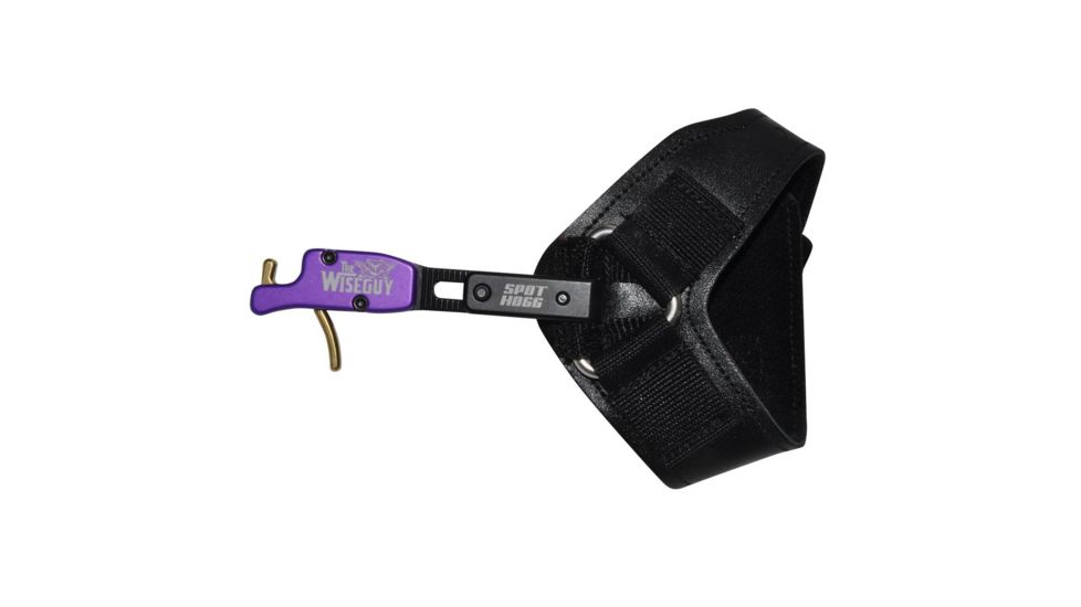 Spot-Hogg WiseGuy Release, Black Rigid Buckle Strap WGB