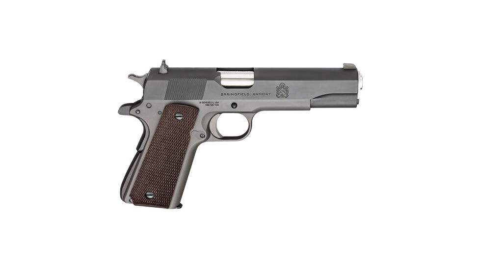 Springfield Armory 1911 Defender Mil Spec Semi Auto Pistol, 45 ACP, 5 in Barrel