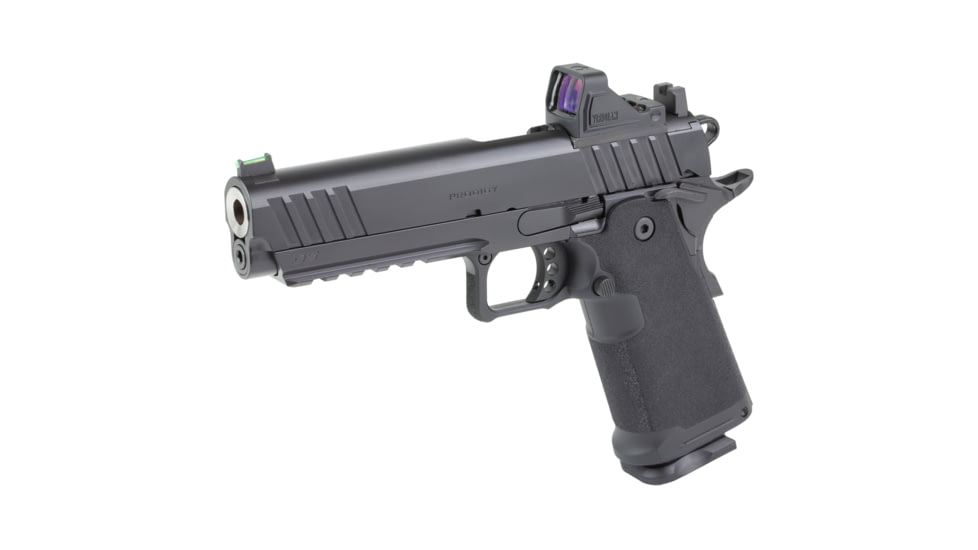 Springfield Armory 1911 DS Prodigy Semi Auto Pistol, 9mm Luger, 5 inch Barrel, Adjustable, Black, Steel, 10 Round Capacity, PH9119AOSLCPAC