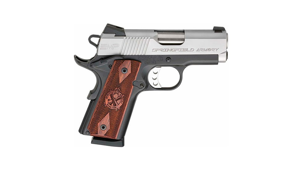 Springfield Armory Springfield 1911 Emp Compact Semi Auto Pistol, 9mm Luger, 3 in Barrel