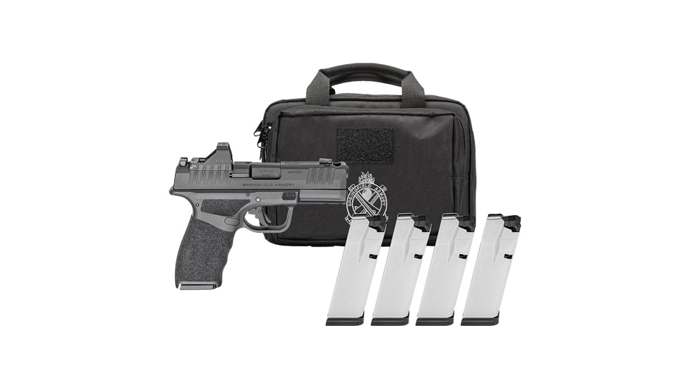 Springfield Armory Hellcat Pro Comp Semi Auto Pistol, 9mm Luger, 3.8 inch Barrel