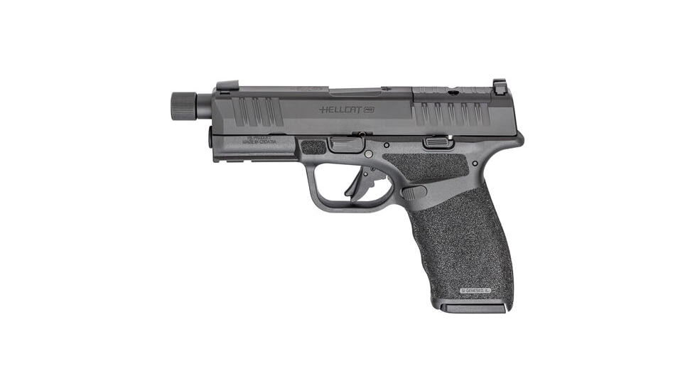 Springfield Armory Hellcat Pro Compact OSP Semi Auto Pistol, 9mm Luger, 4 in Barrel