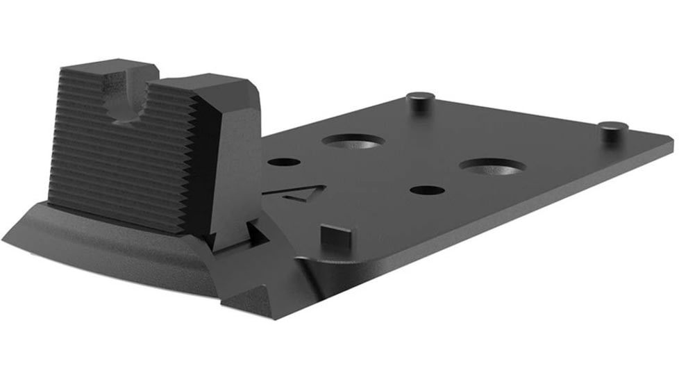 Springfield Armory HEX Dragonfly Agency Optic System Mounting Plate, Black, PH5077N-DRAG-PLATE-RET