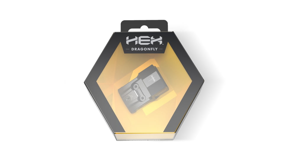 Springfield Armory HEX Dragonfly Red Dot Sight, 3.5 MOA Dot Reticle, Black, GE5077-STND-RET