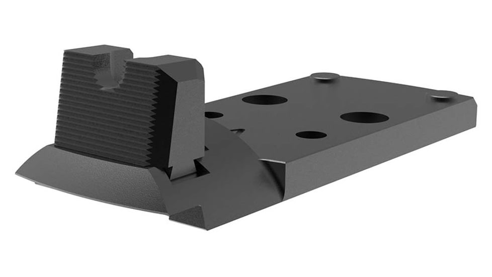 Springfield Armory HEX Wasp Agency Optic System Mounting Plate, Black, PH5077N-WASP-PLATE-RET