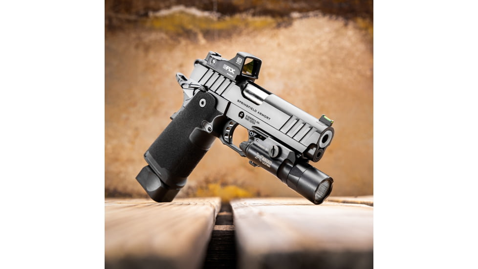 Springfield Armory Leupold DeltaPoint Pro Agency Optic System Mounting Plate, Black, PH5077N-DPP-PLATE-RET