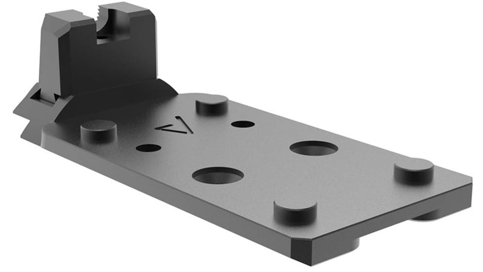 Springfield Armory Leupold DeltaPoint Pro Agency Optic System Mounting Plate, Black, PH5077N-DPP-PLATE-RET